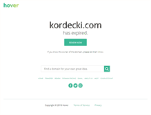 Tablet Screenshot of kordecki.com